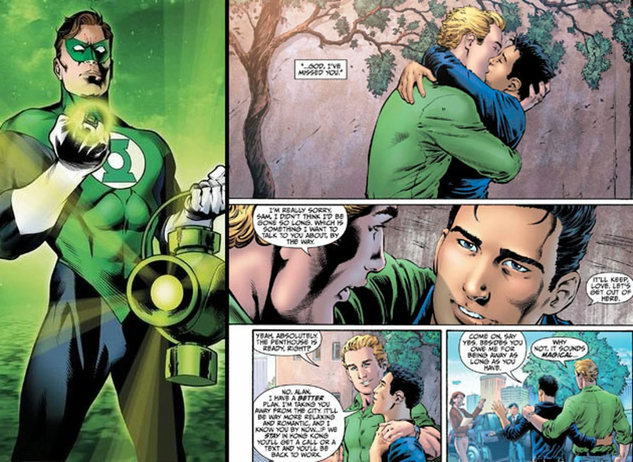 Otro Superh Roe Confiesa Que Es Gay Linterna Verde Sali Del Closet