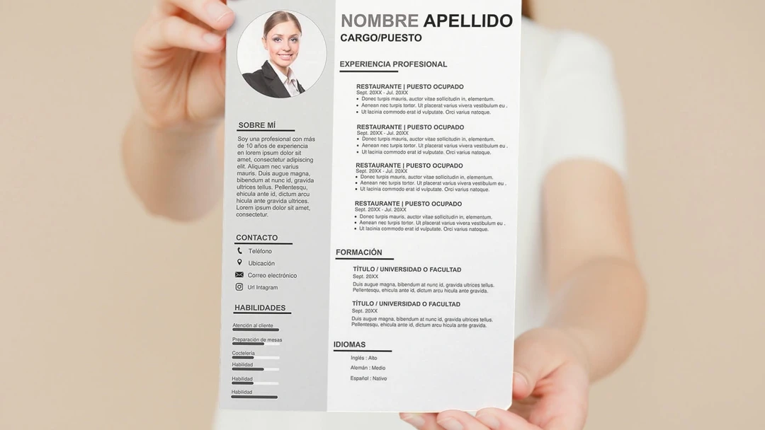 ¿Cómo se hace un currículum vitae básico? los 6 puntos clave