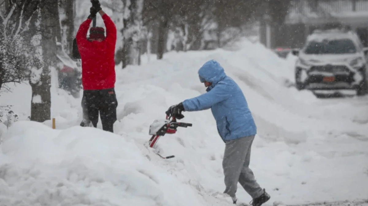 El impacto del cambio climático en las nevadas de Estados Unidos