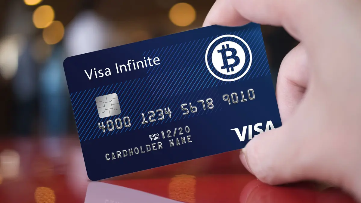 Visa presenta nueva tarjeta de crédito que ofrece recompensas en Bitcoin