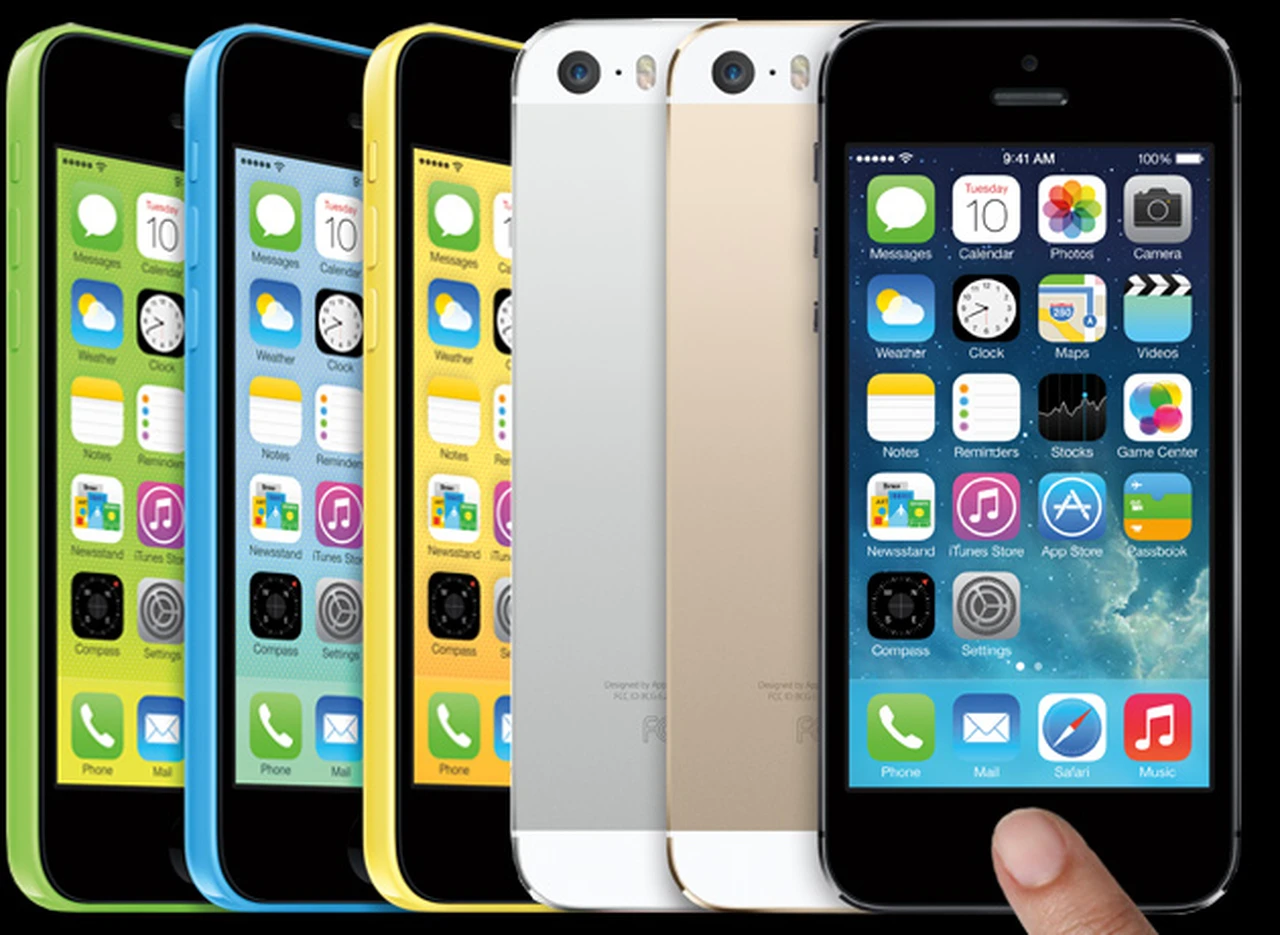 iphone 5c frente blanco