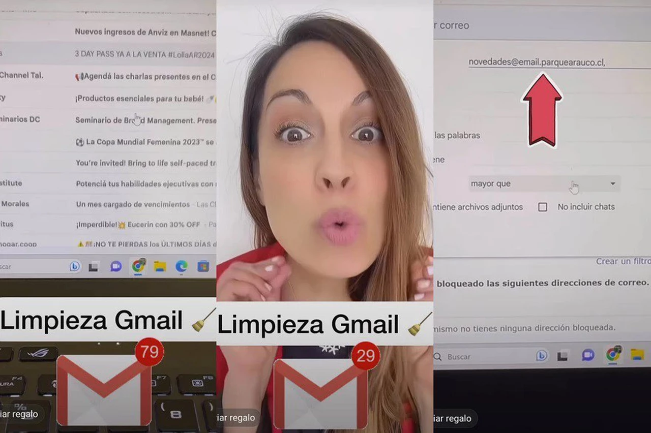 Así podés tener más espacio en tu cuenta de Gmail sin pagar por mayor almacenamiento