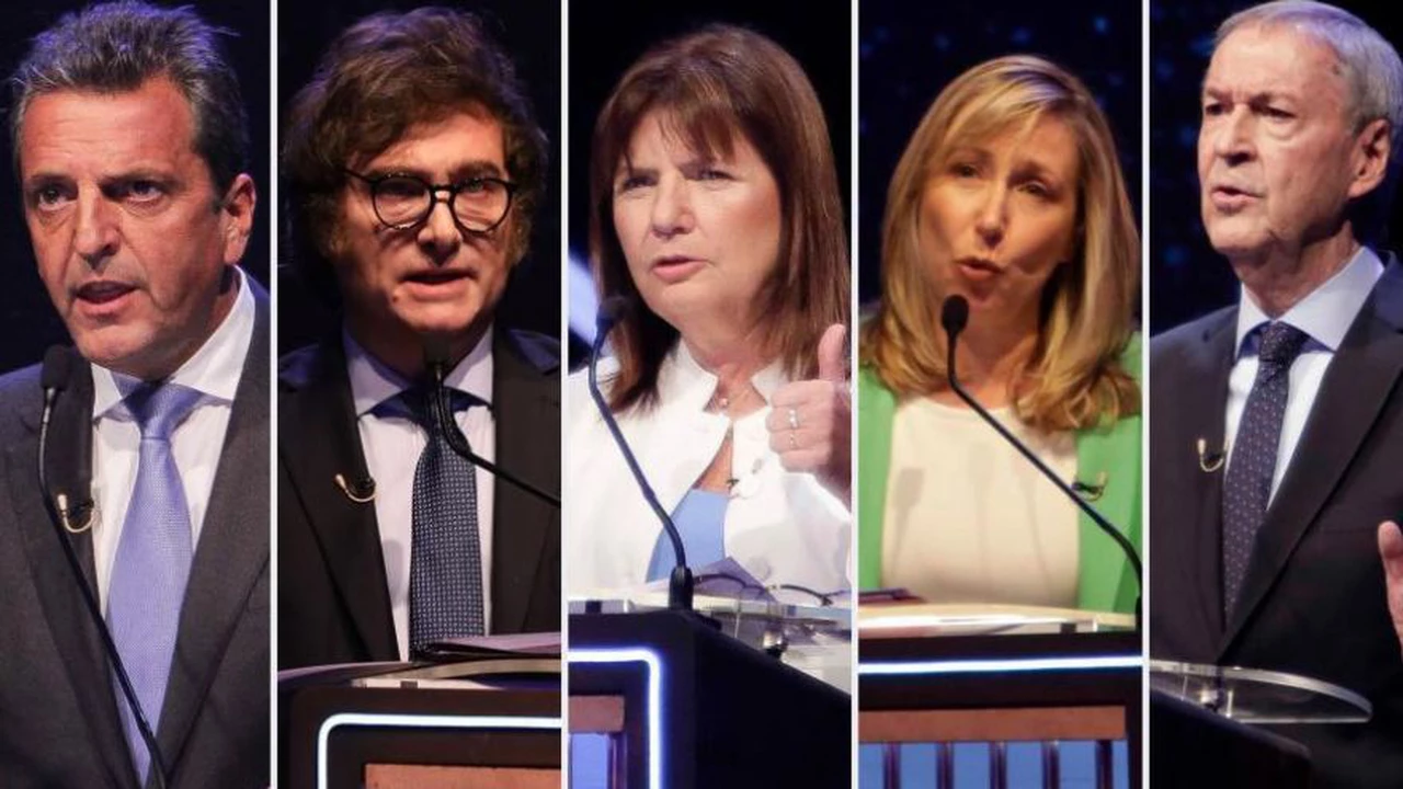 Ganadores y perdedores del debate presidencial: Milei contenido, Bullrich a dos puntas y Massa casi a salvo