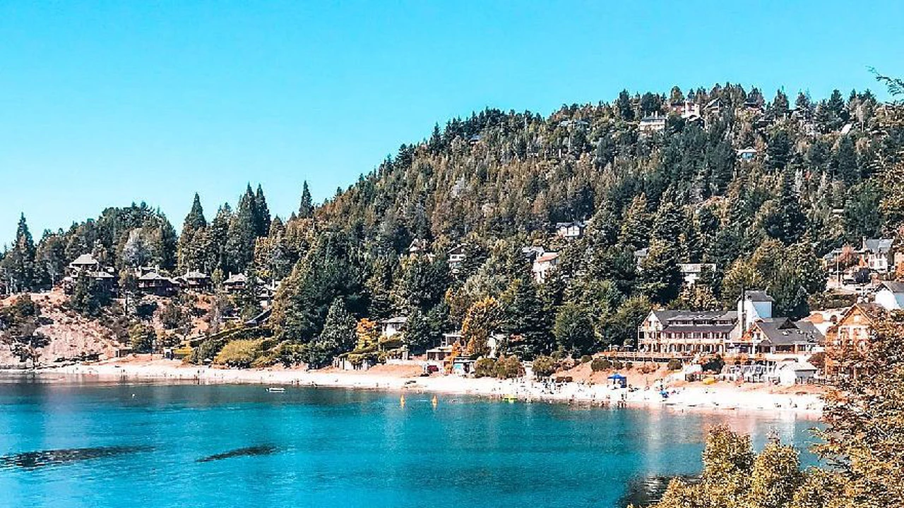 Si buscás un lugar para ir de vacaciones, estas son las 6 mejores playas de Bariloche para resistir el calor