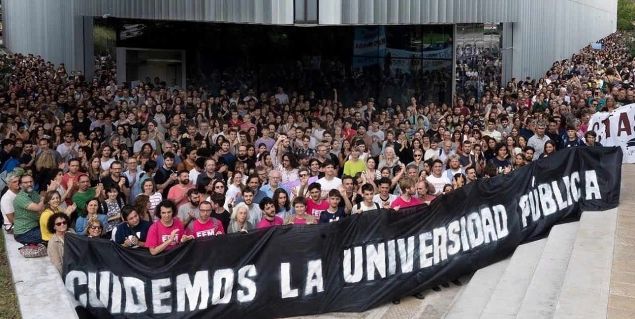 La marcha universitaria desafía a Milei y abre una pelea central sobre el ajuste: tensión por el operativo