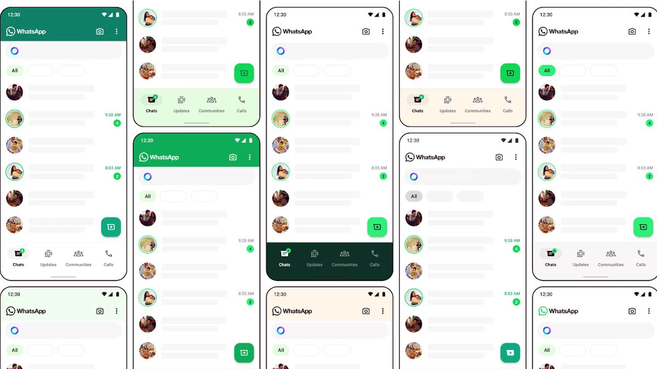 WhatsApp se prepara para la inteligencia artificial, con estos nuevos colores, íconos y modo oscuro