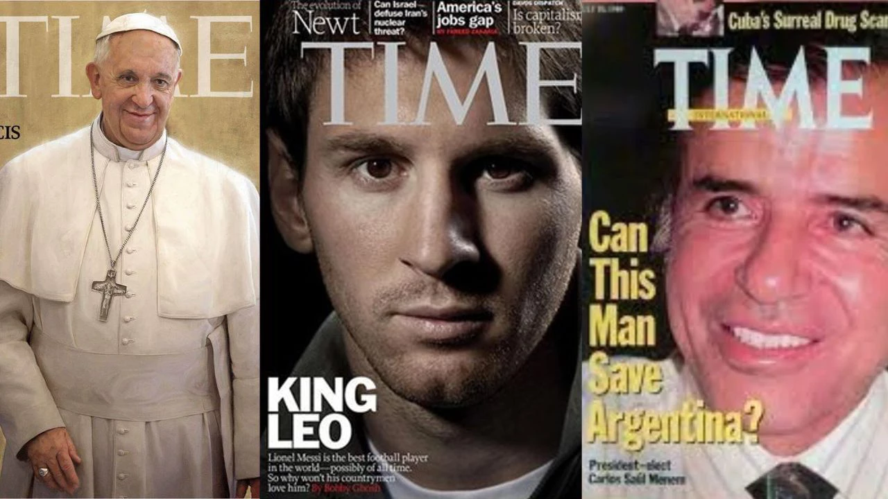 Quiénes fueron los otros argentinos que estuvieron en la tapa de la revista Time