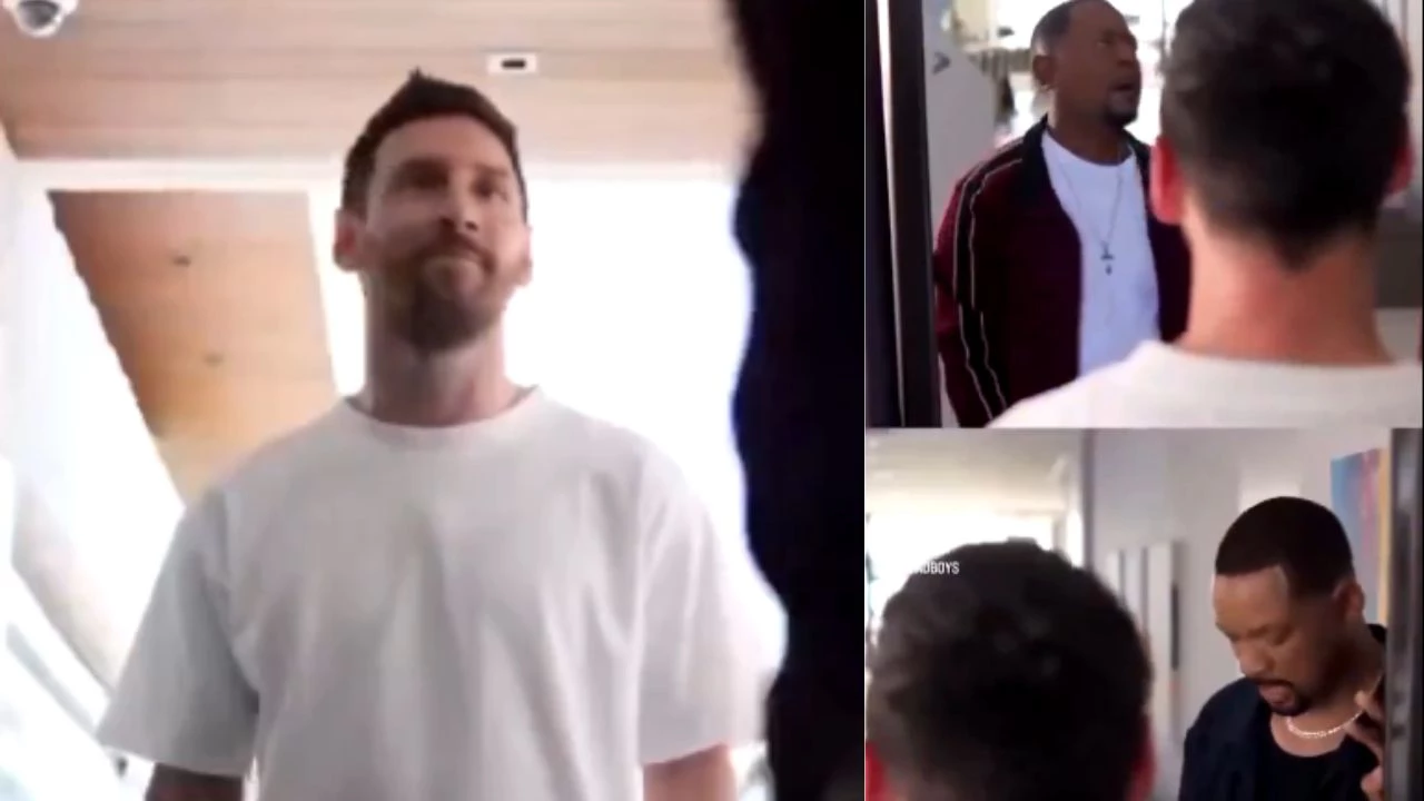 VIDEO | Messi actuó para el tráiler de la nueva película "Bad Boys": su frase en inglés