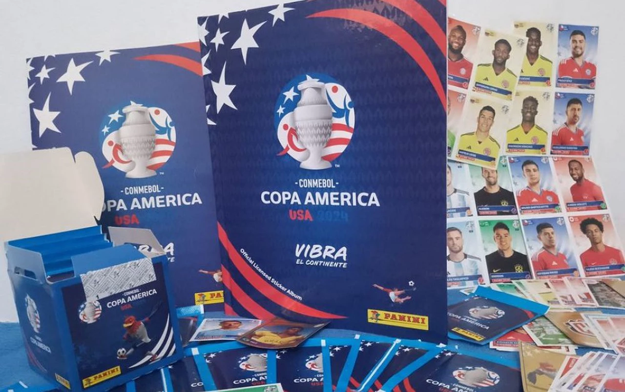Hay que gastar más de $100.000 para completar el álbum de figuritas de la Copa América