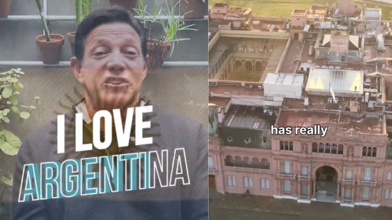 El "Lobo de Wall Street" visitó Argentina y publicó un video con un guiño a Milei