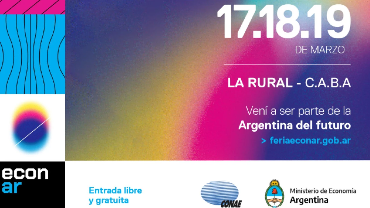 Llega EconAr, la primera feria de Economía del Conocimiento: qué días se llevará a cabo y donde será