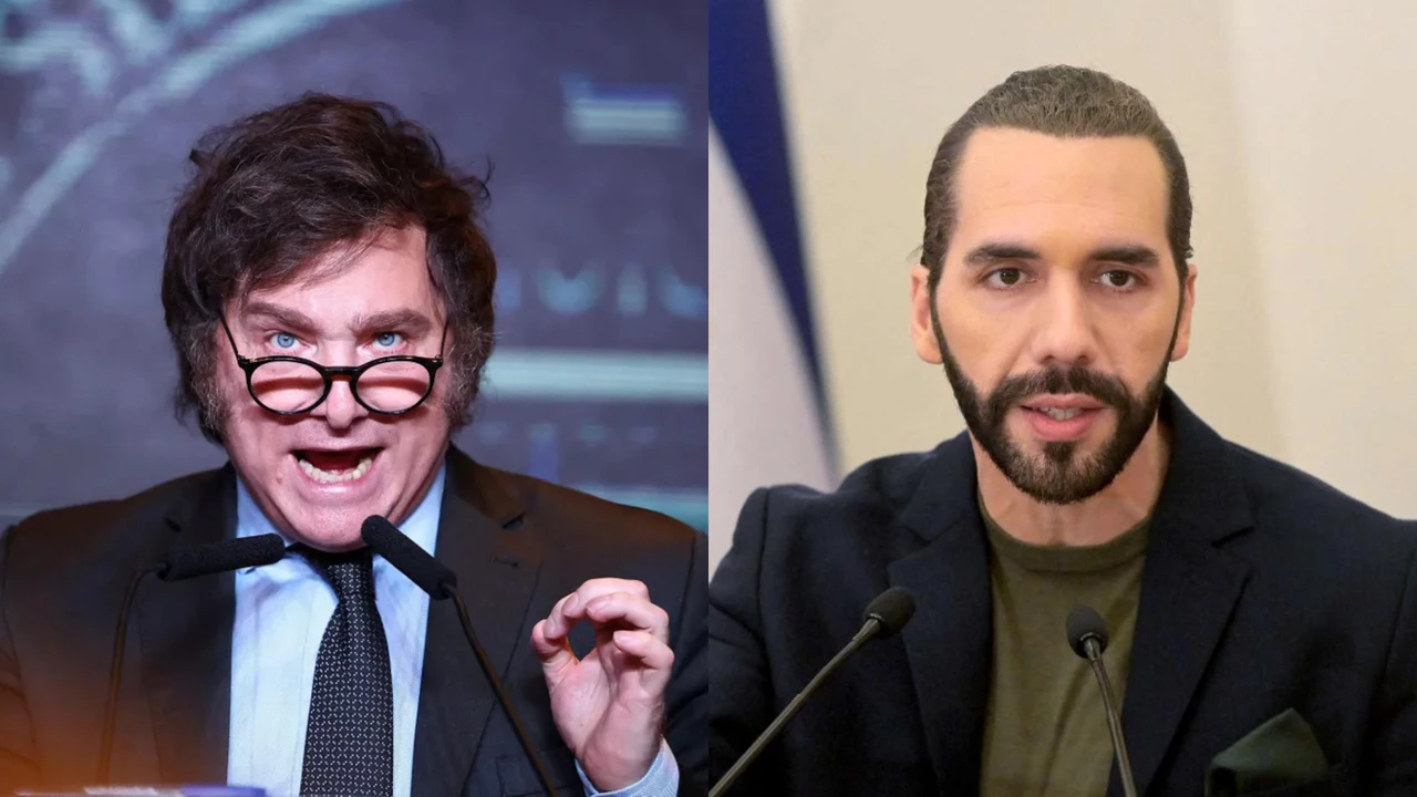 Nayib Bukele, el presidente cripto, elogió a Javier Milei y le ofreció ayuda para combatir la inseguridad