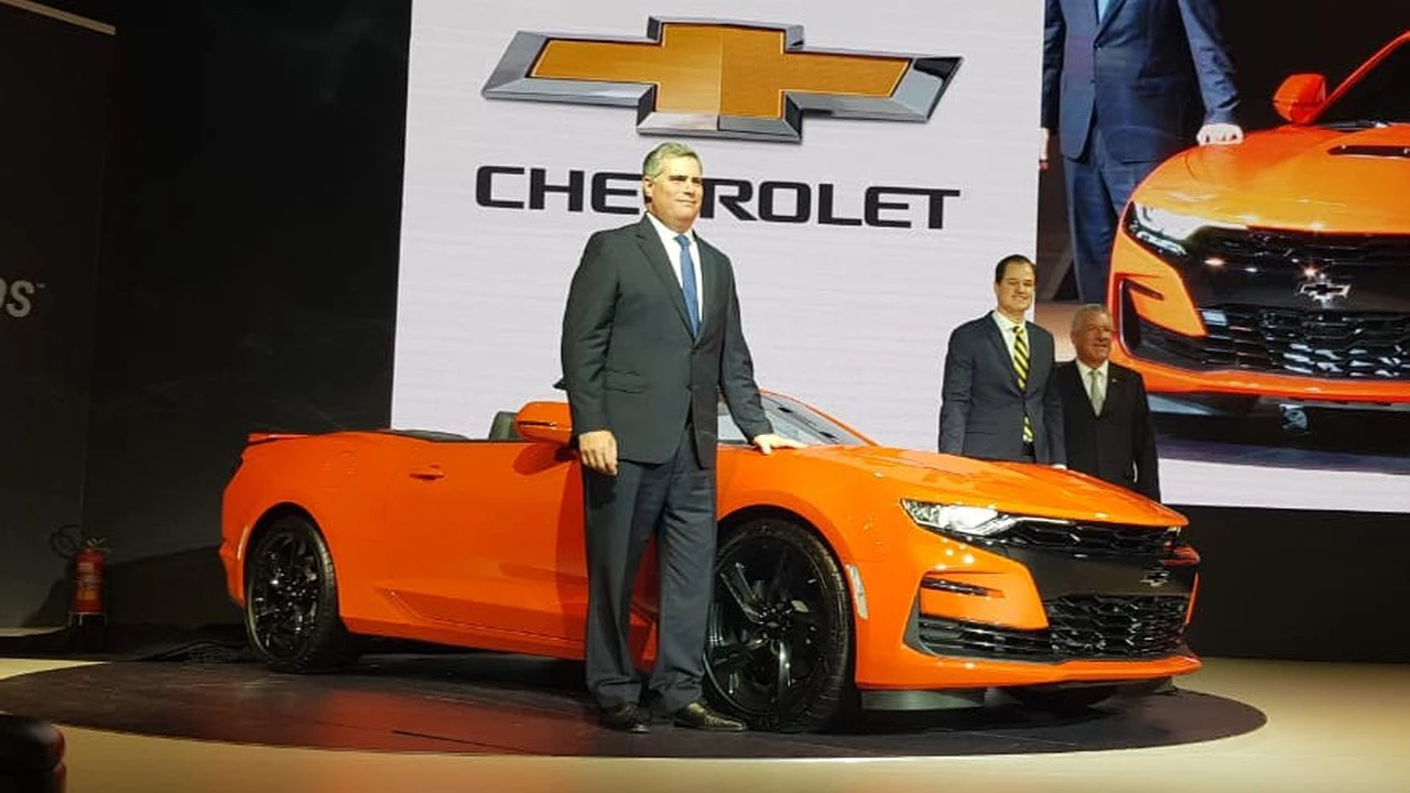 Chevrolet revela el Camaro y confirma que todos los nuevos lanzamientos tendrán Wi Fi a partir de 2019