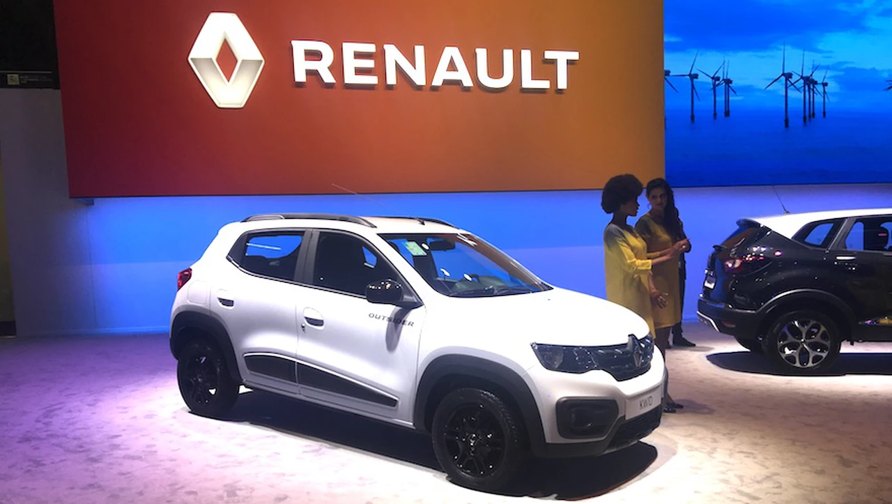 Renault anticipa cómo será el Kwid Outsider que llegará a la Argentina en 2019