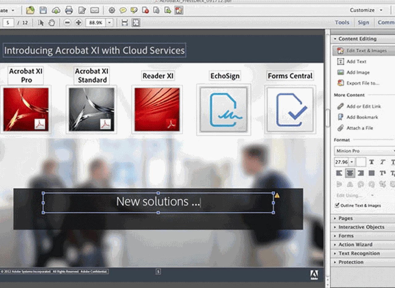 Adobe relanza su Acrobat para la nube informática y los "multidispositivos"
