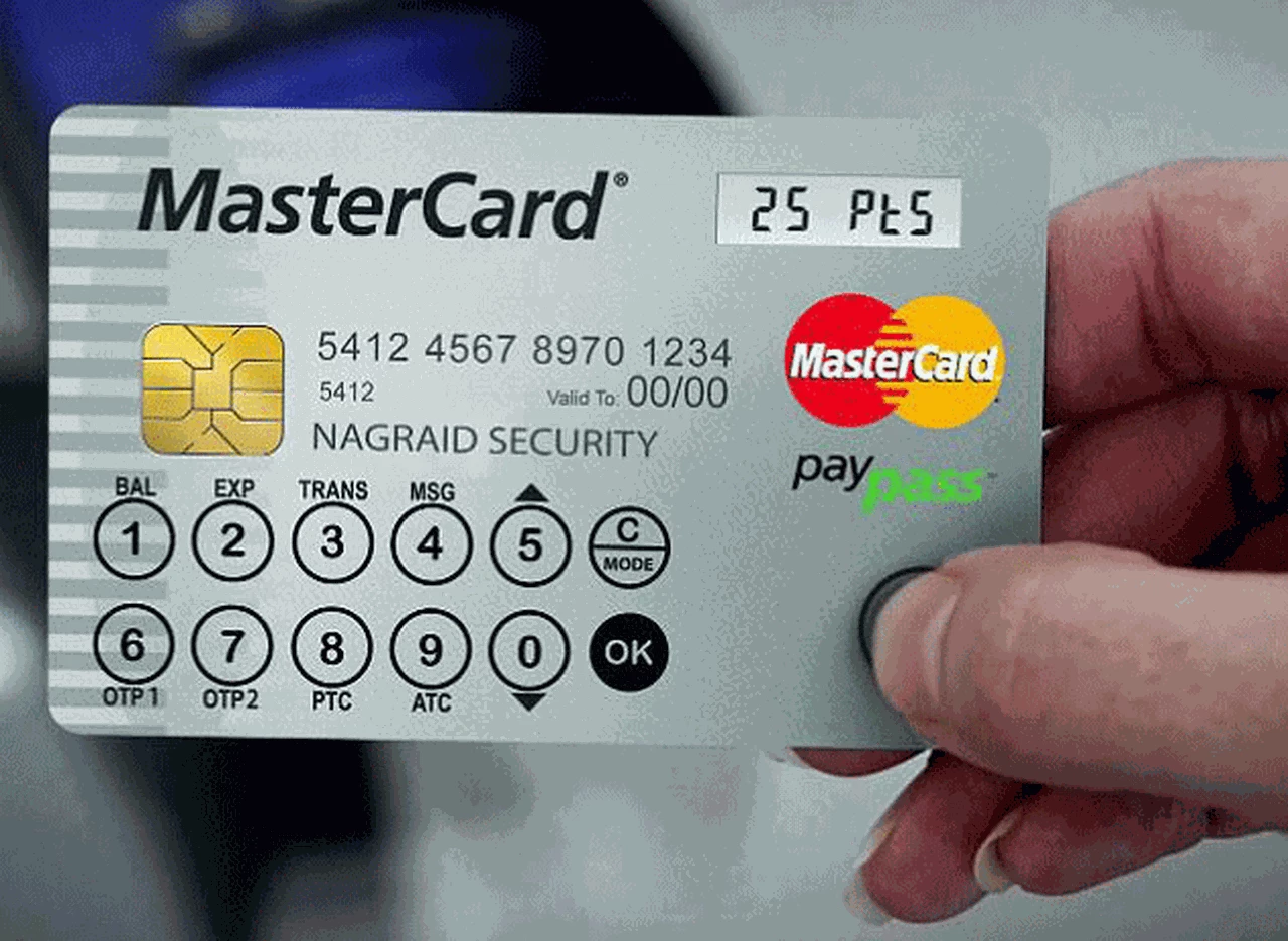 MasterCard lanzará una tarjeta bancaria con sensor de huella dactilar