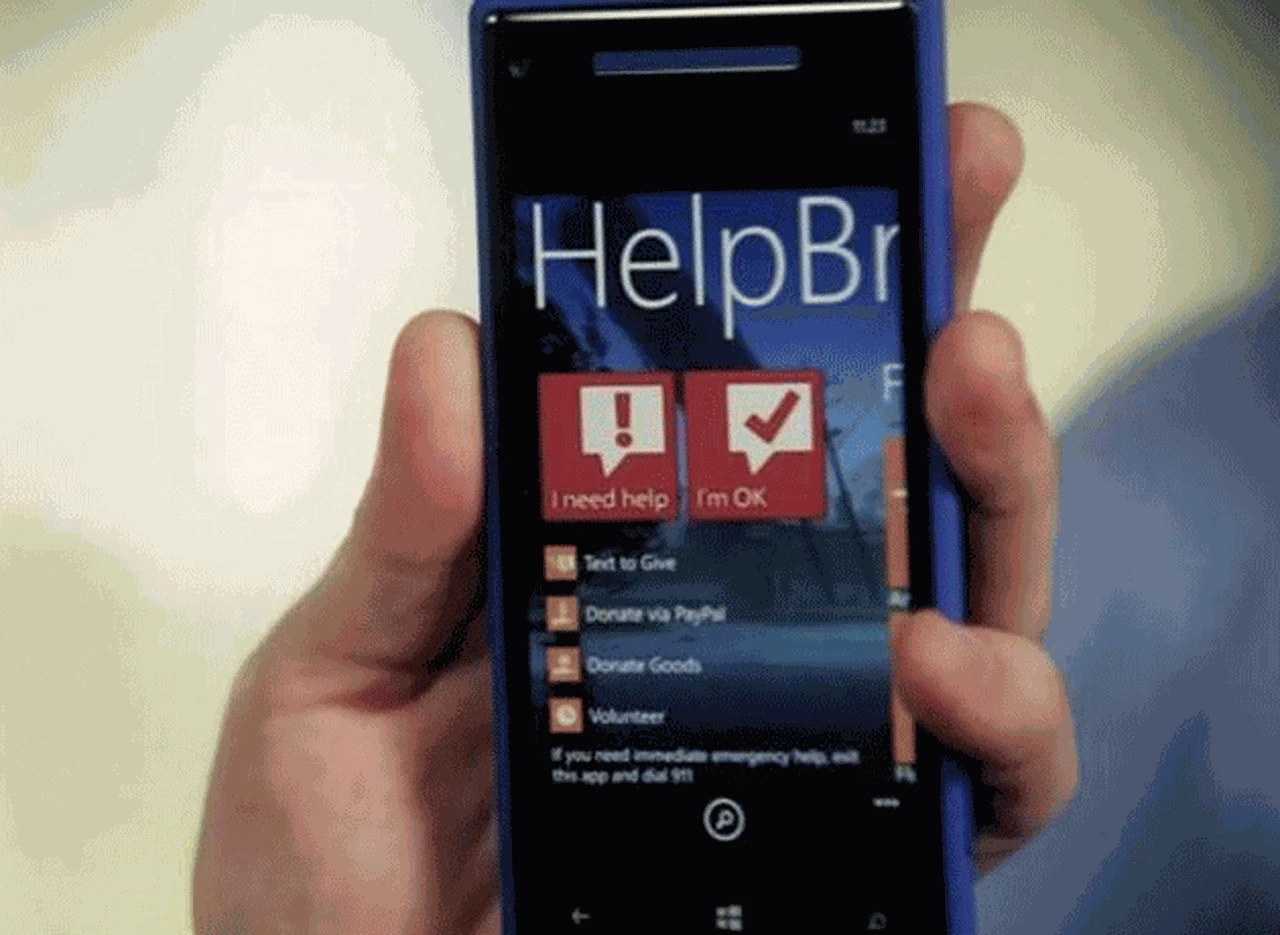 Microsoft lanza Helpbridge, una aplicación móvil para usar en situaciones de emergencia