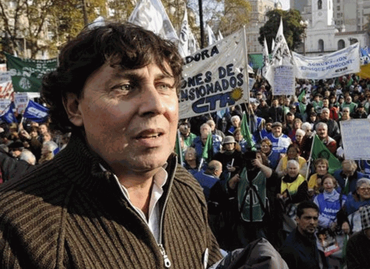 La CTA de Pablo Micheli convocó a las otras centrales obreras a un paro nacional