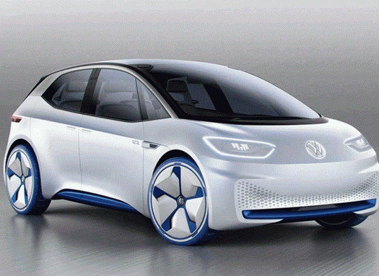 Volkswagen estrena el ID, el vehí­culo con que le dará batalla a Tesla por el liderazgo en el mercado de autos eléctricos