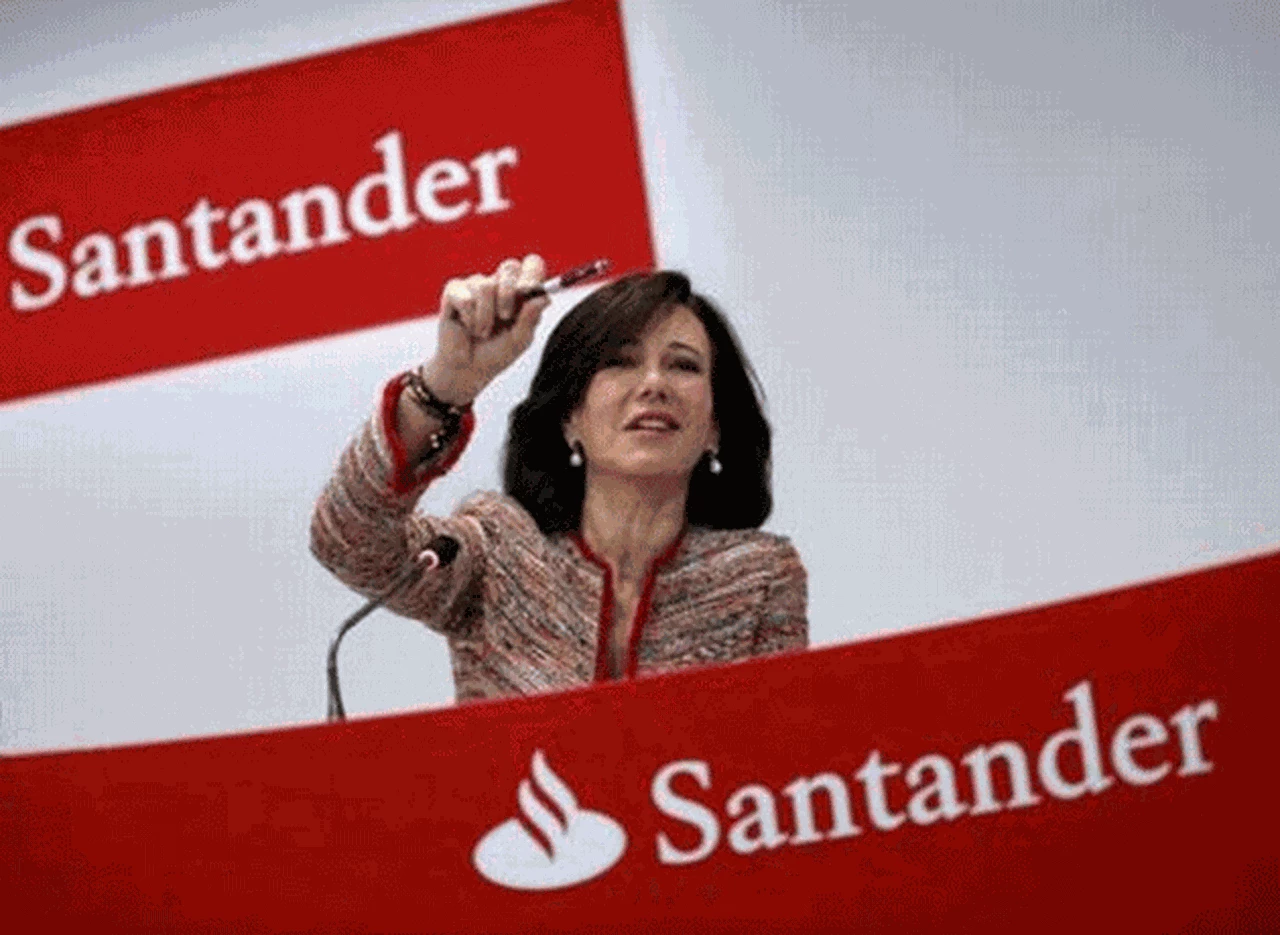 El Santander cambia su logo y planea imponer la marca única en Portugal, Alemania y Argentina