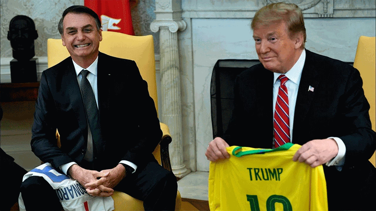 Trump se reunió con Bolsonaro y EE.UU. propondrá a Brasil como un aliado preferente fuera de la OTAN