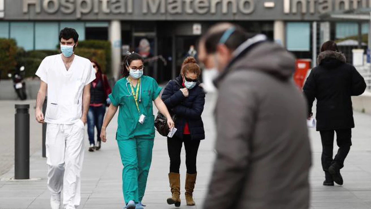 Video: así colapsan los hospitales de Madrid ante el coronavirus