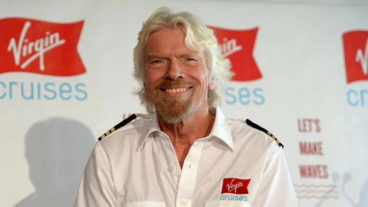 Las lecciones para el éxito del multimillonario Richard Branson (que no se enseñan en la universidad)
