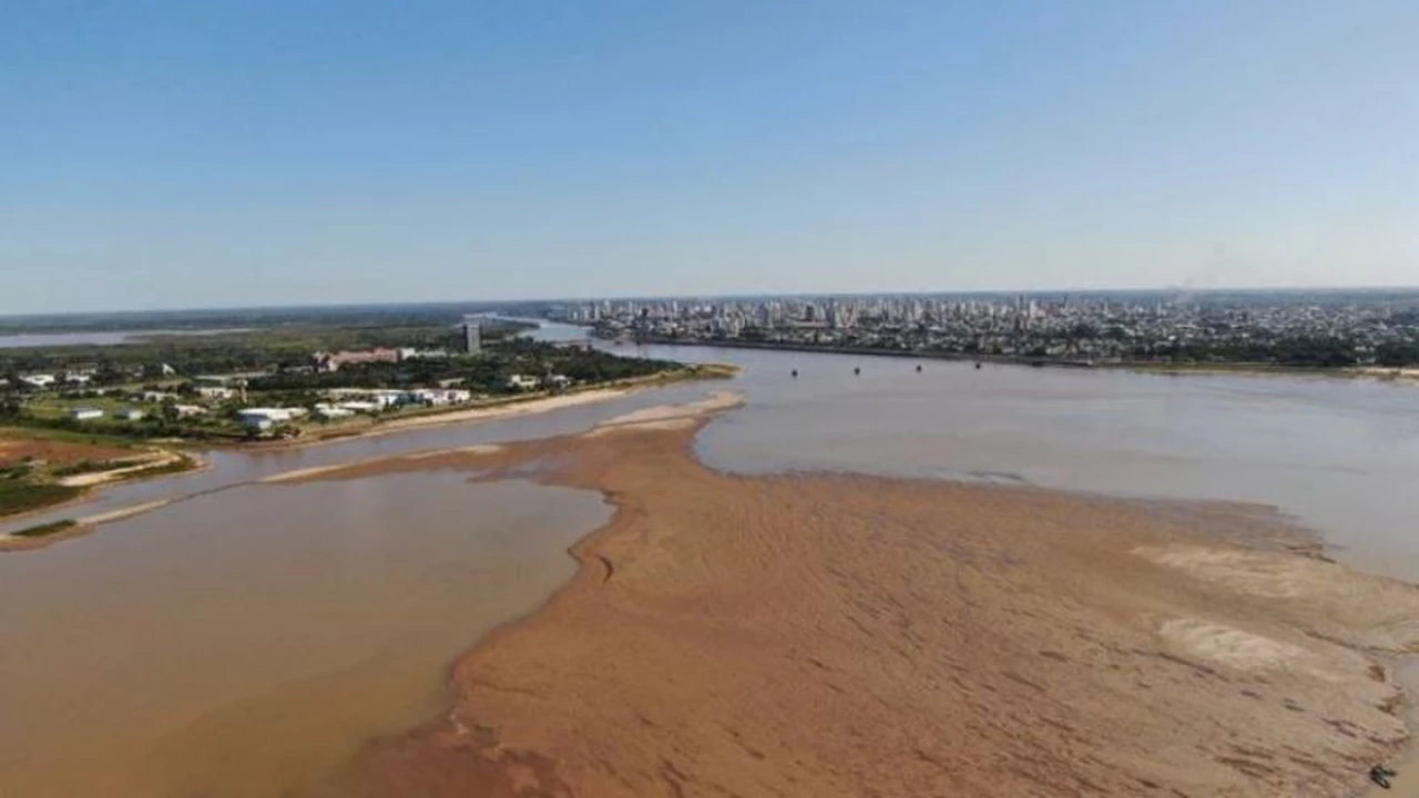 Bajante histórica del río Paraná: casi 300 días con su nivel inferior al límite de aguas bajas