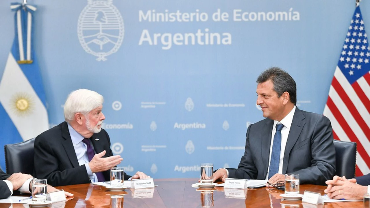 Sergio Massa se reunió con el asesor especial de Biden para promover políticas de cooperación económica