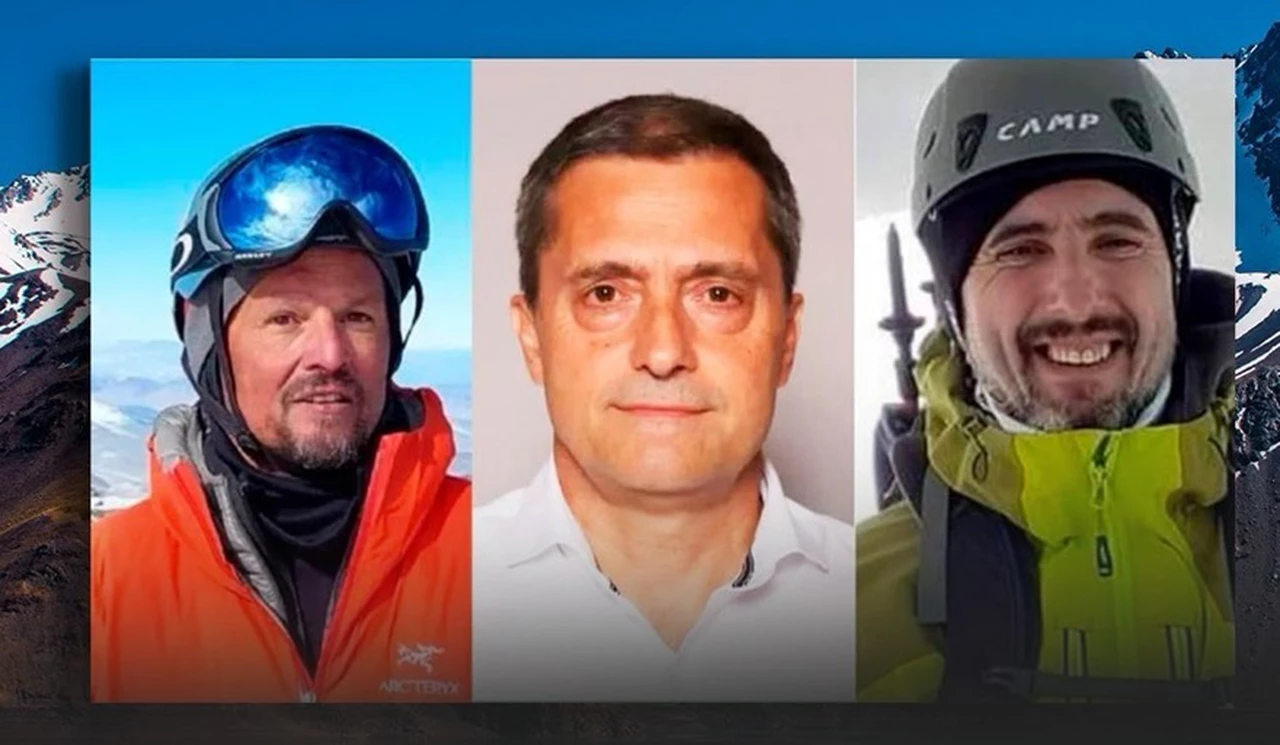 Confirmaron que murieron los tres andinistas argentinos que buscaban en Chile