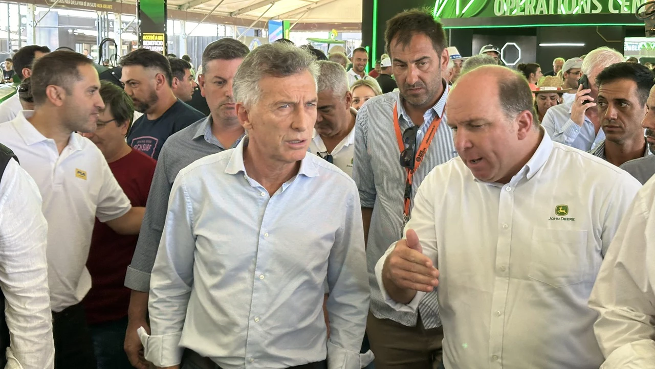 Máxima tensión en el PRO: Patricia Bullrich y Mauricio Macri evitaron cruzarse en ExpoAgro