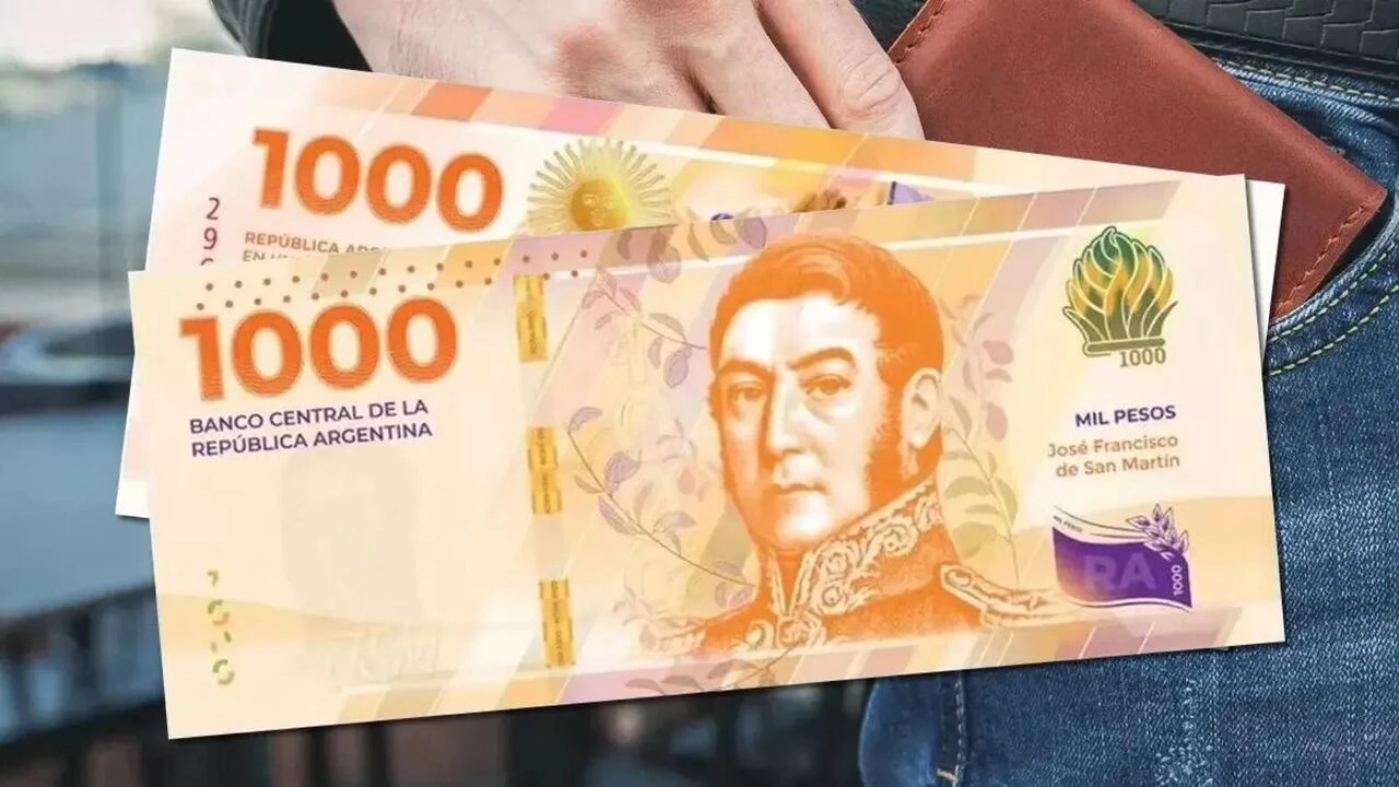 El billete de 1000 pesos es uno de los de mayor circulación en la Argentina y muchos ejemplares son falsos