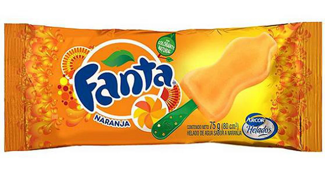 Arcor y Coca-Cola lanzaron el nuevo helado Fanta