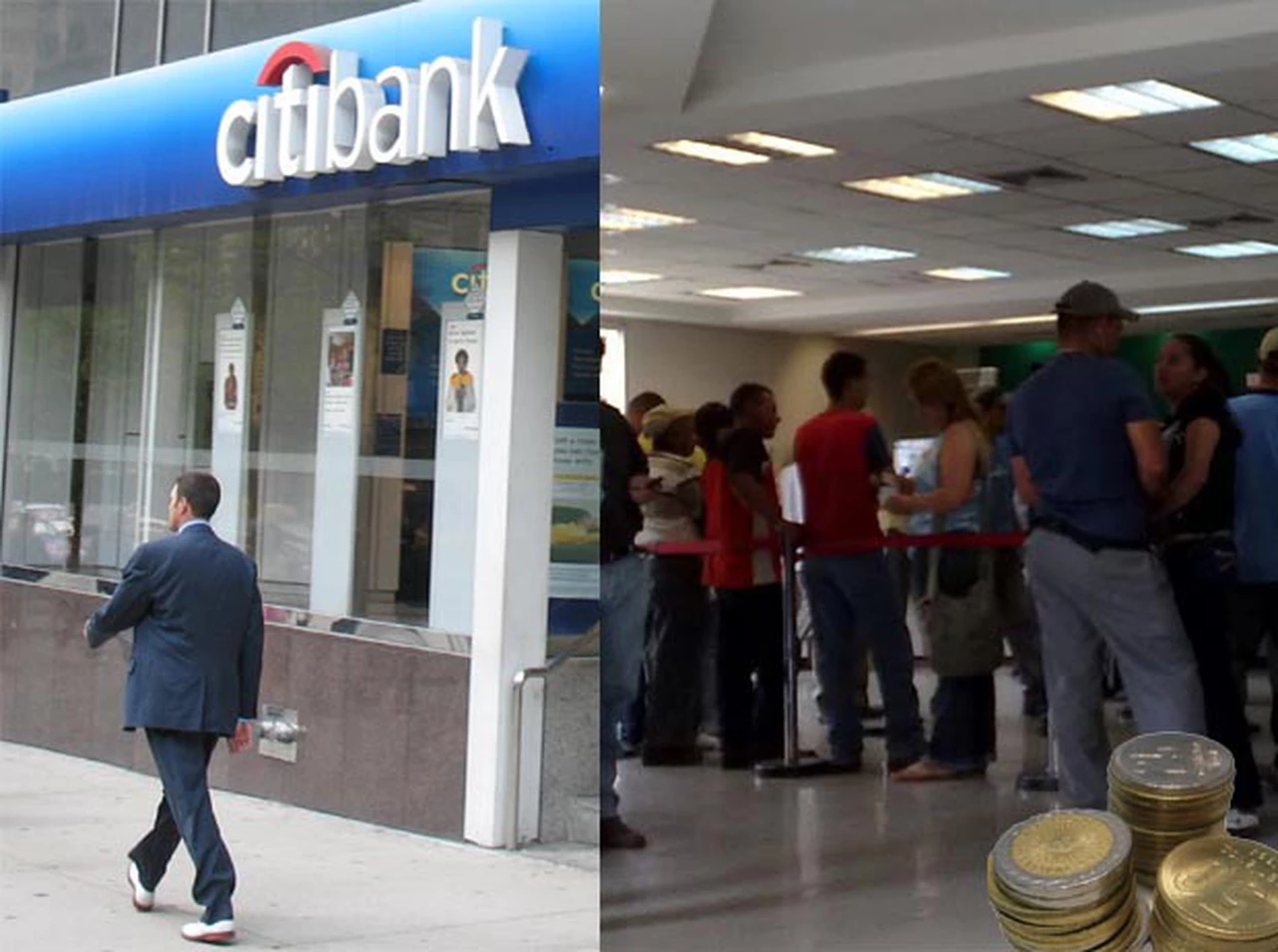 Confirman multa contra Citibank por entregar pocas monedas al público