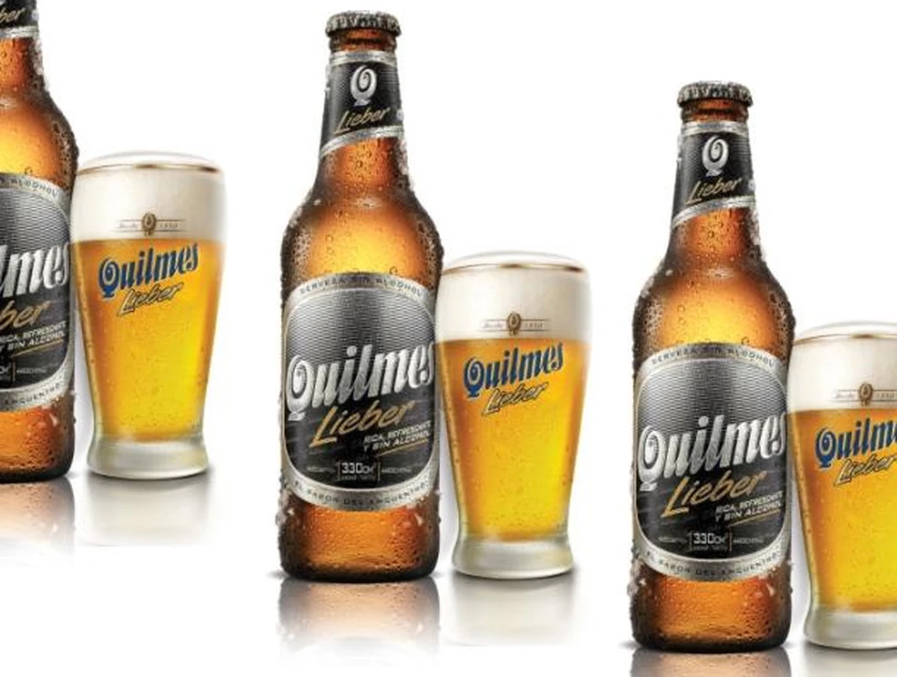 Quilmes regresa al mercado de la cerveza sin alcohol con Lieber