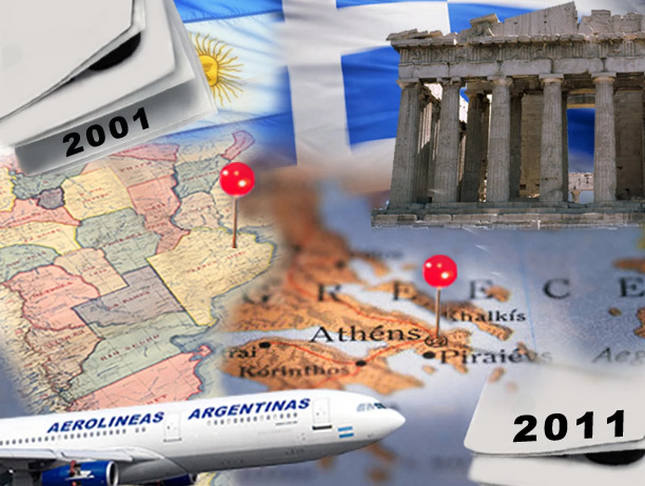 Grecia 2011, Argentina 2001: ¿Por qué el paí­s heleno va "derechito" al abismo?