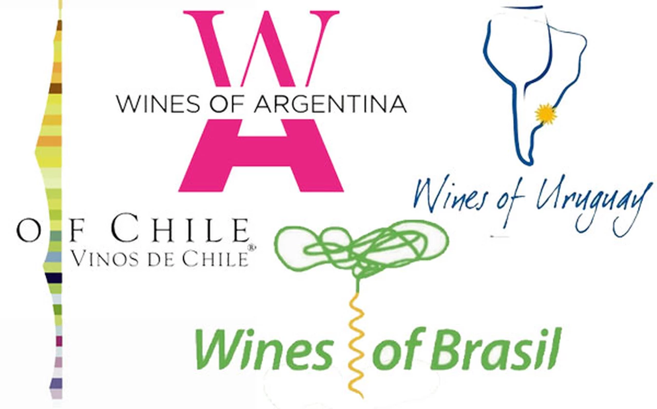 La "guerra" de los logos en el mundo del vino: ¿quién supera a quién entre la Argentina, Chile, Uruguay y Brasil? 