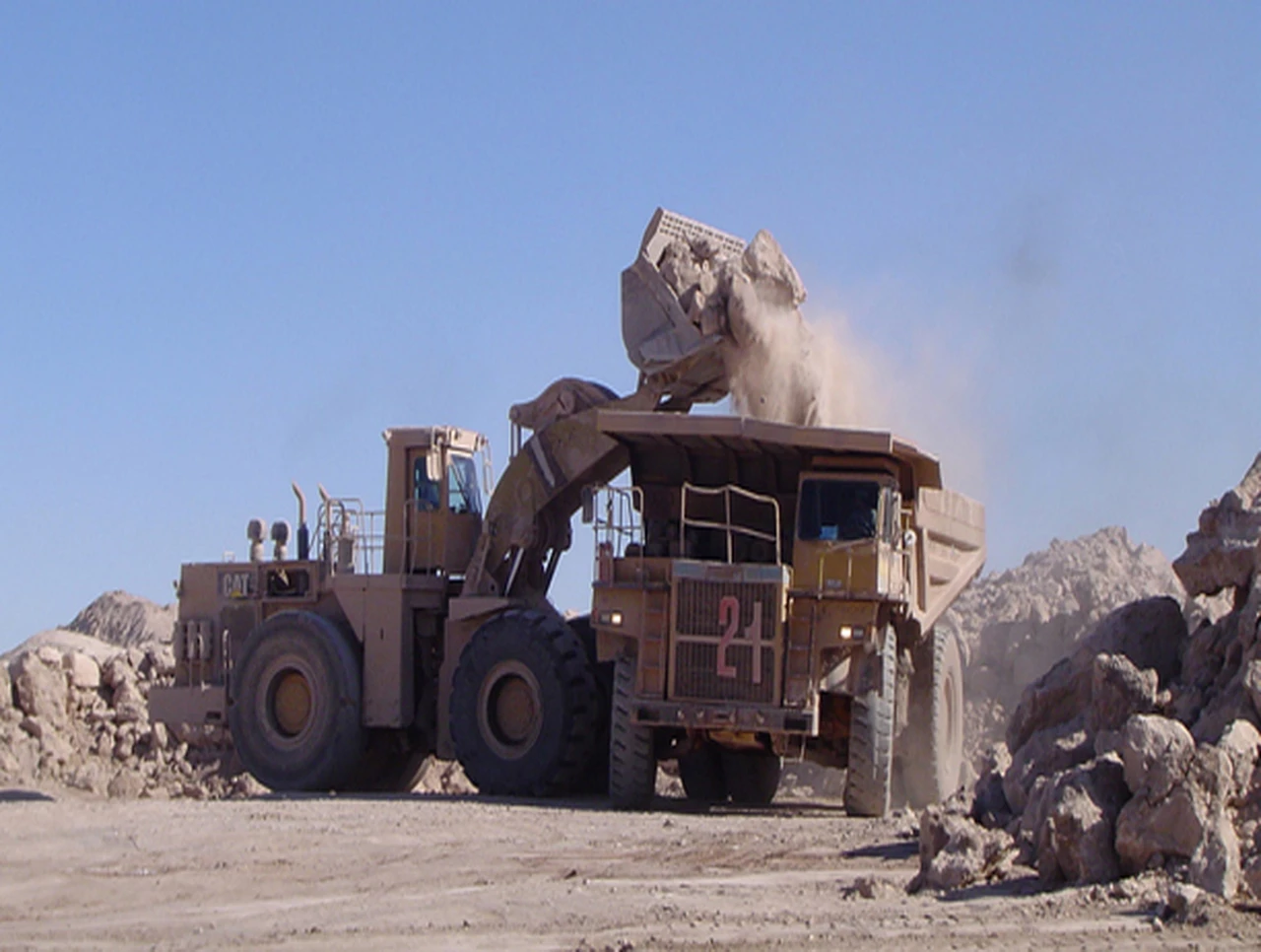 Minerí­a: se mantienen frenadas el 30% de las exportaciones aunque se pueden traer más divisas
