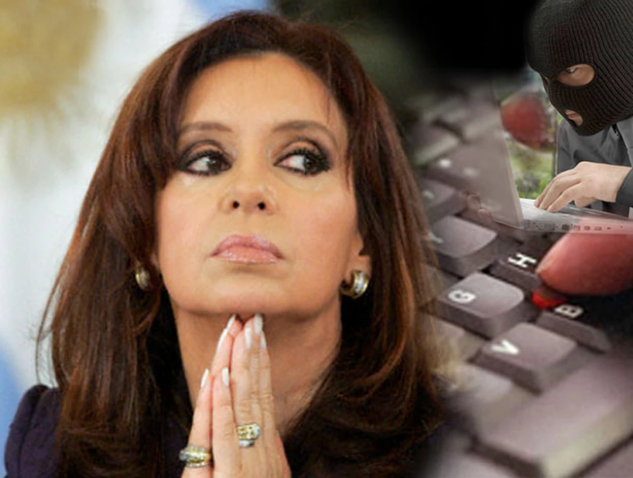 Ni Cristina Kirchner se salva de ser usada por los "hackers"
