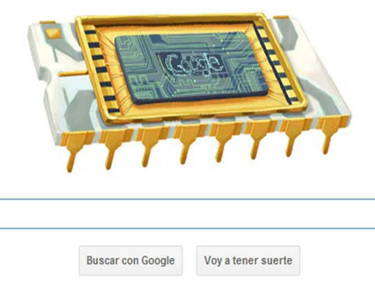 Google homenajea al padre del chip y fundador de Intel 