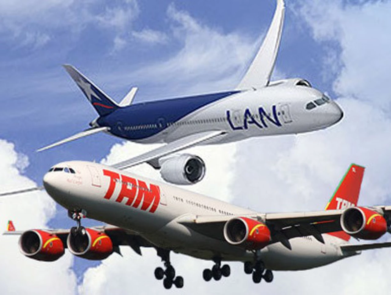 Aprueban la fusión de las aerolí­neas TAM y LAN y nace Latam