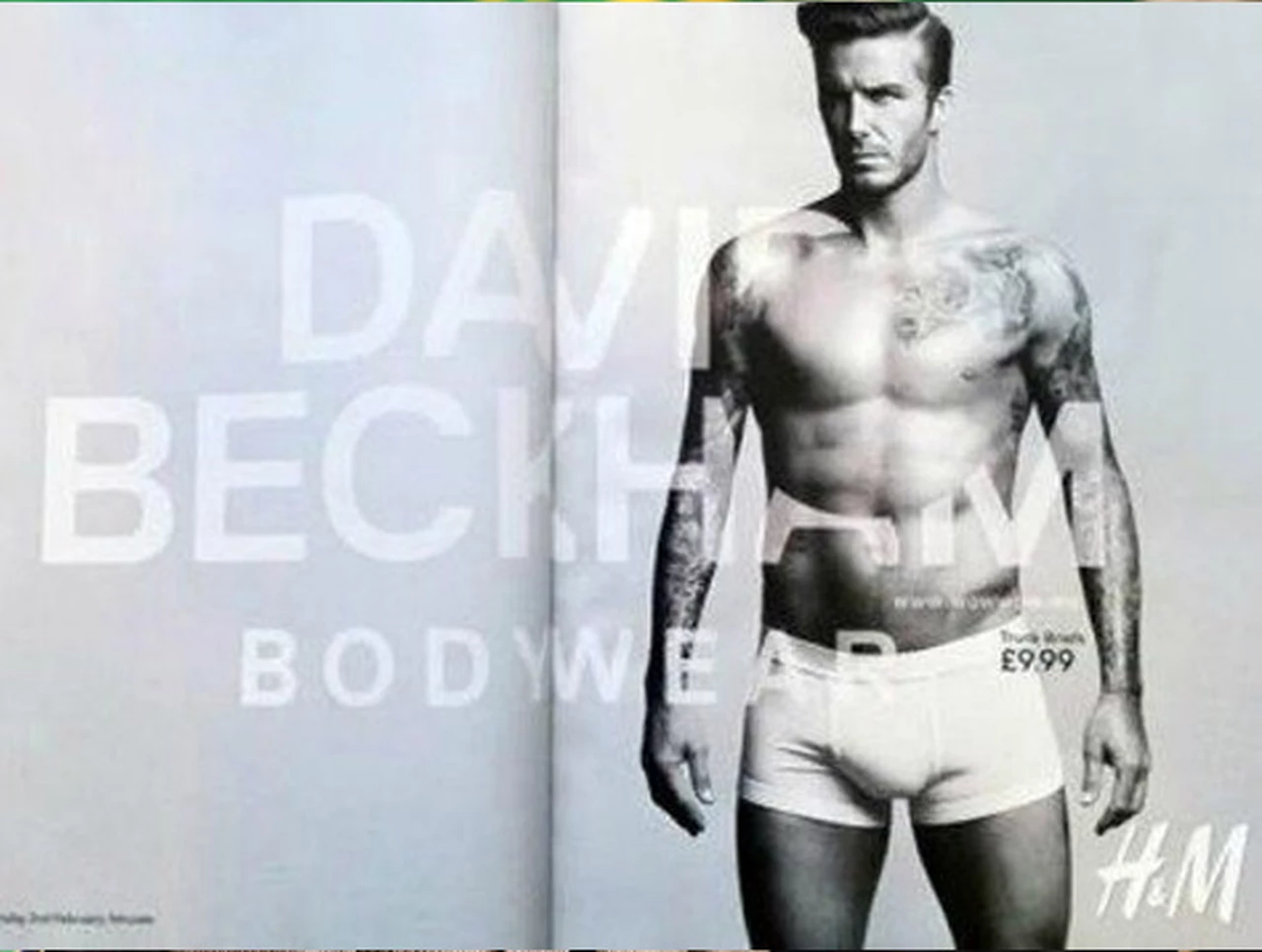 Publicidad y deporte: los calzoncillos de Beckham se verán en el Super Bowl