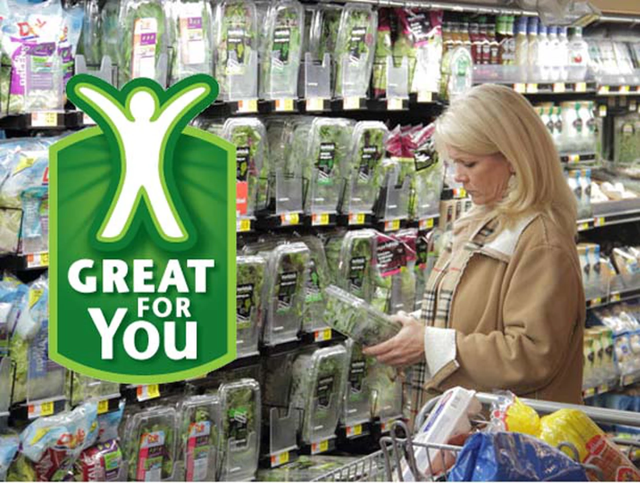 Walmart lanzó una etiqueta para promover los alimentos saludables 