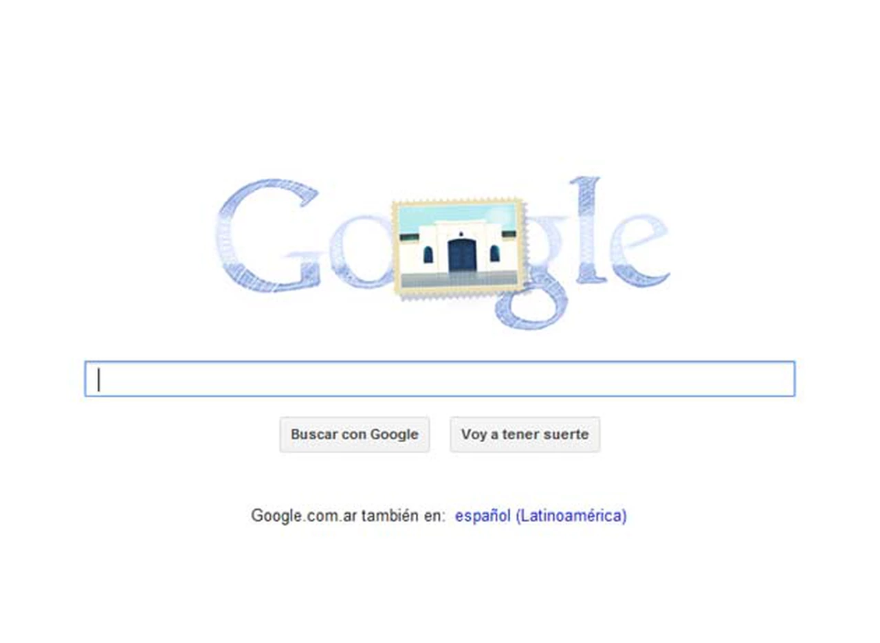 Con un "Doodle" patrio, Google celebra el Dí­a de la Independencia argentina