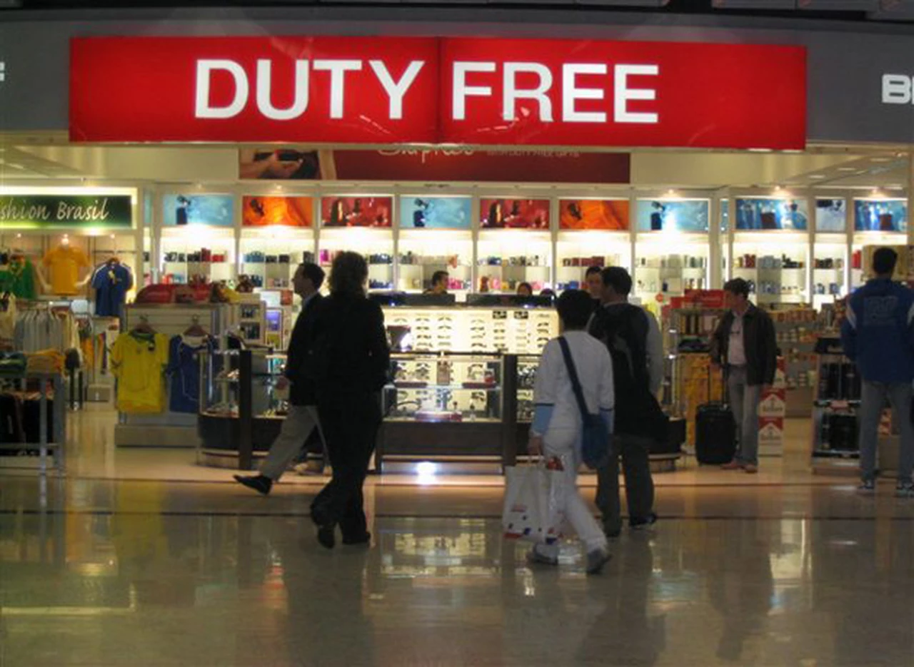 AFIP subió a u$s500 el tope para compras en Free Shops sin pagar impuestos
