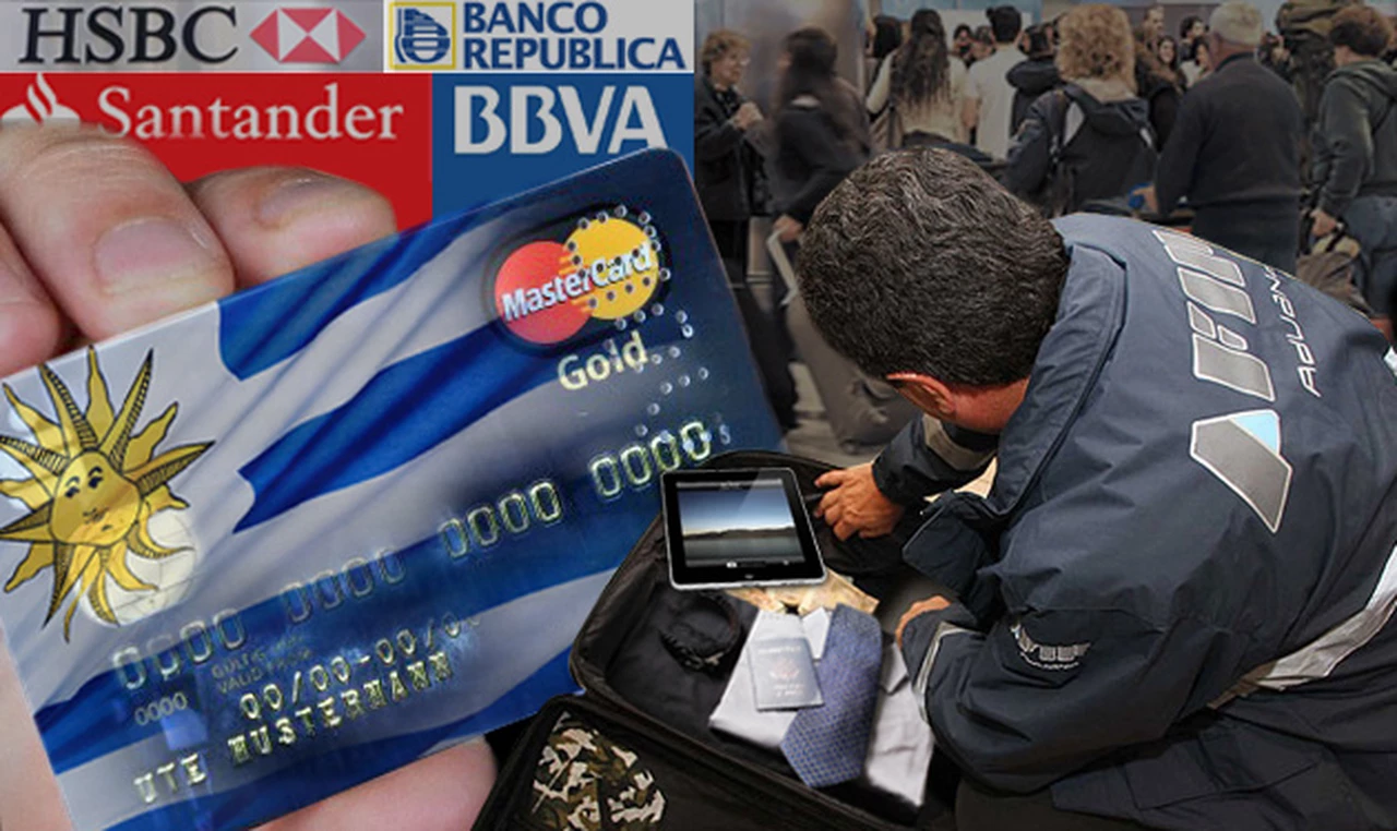 Por recargo y controles en la Aduana, crecen pedidos de tarjetas de argentinos a bancos del Uruguay