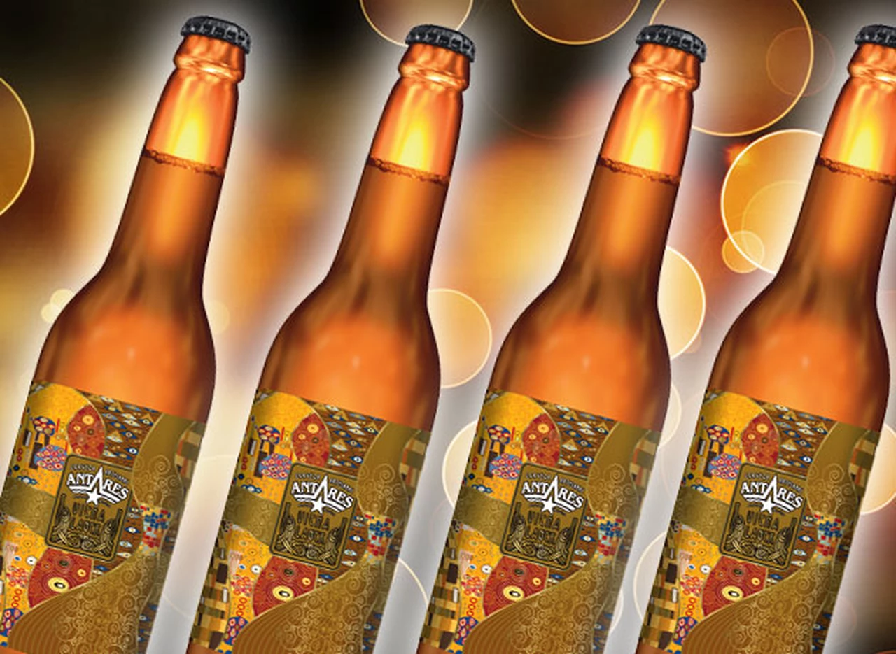 Antares amplí­a su portfolio con una cerveza pensada para el verano y vestida "alla" Klimt