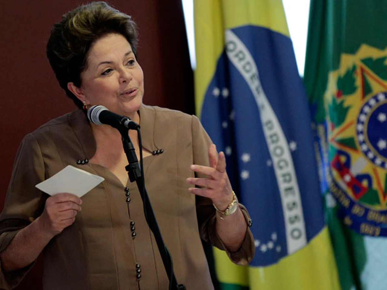 Dilma Rousseff anunció nuevas becas de maestrí­a para estudiar fuera de Brasil