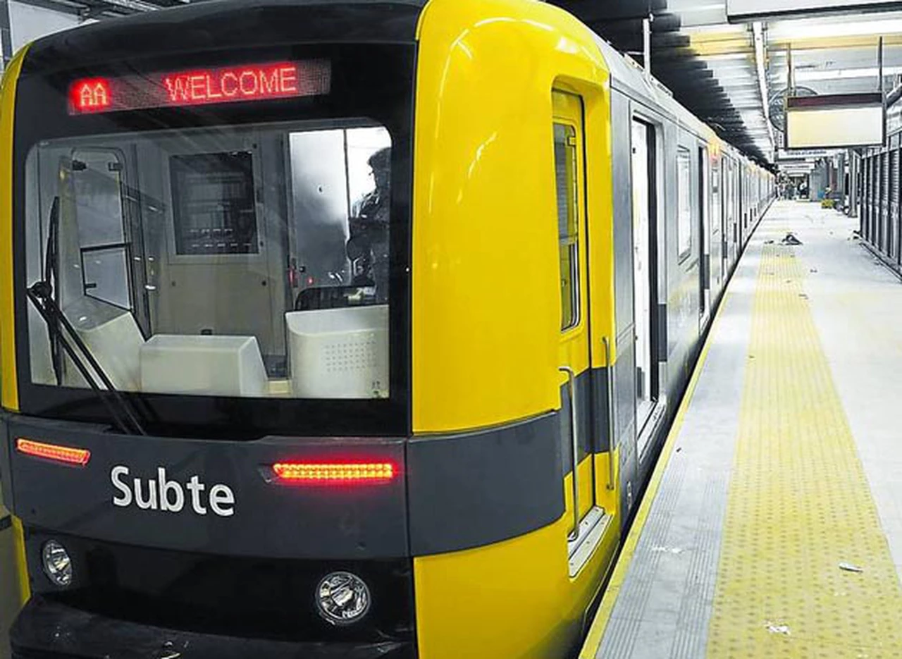 El nuevo subte lí­nea A: llegan los primeros trenes con aire acondicionado de la Ciudad de Buenos Aires