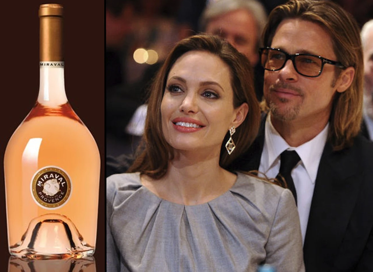 Brad Pitt y Angelina Jolie prueban suerte en negocio del vino y lanzan su propio rosado